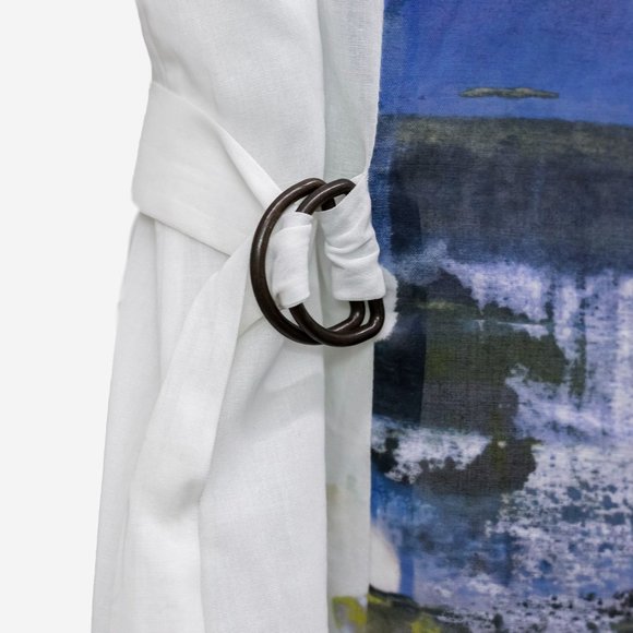 Akris Punto White Silk Watercolor Shirt - Picture 8 of 11